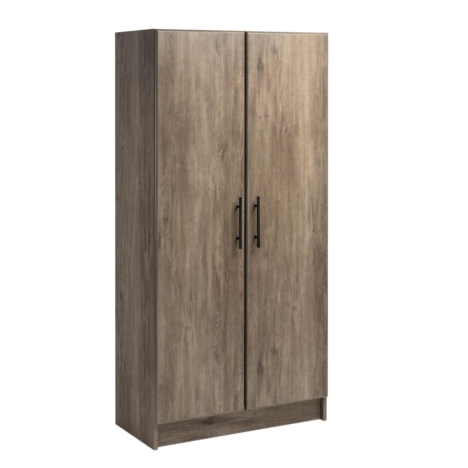Prepac Armoire de rangement Elite 32 po, fini gris vieilli