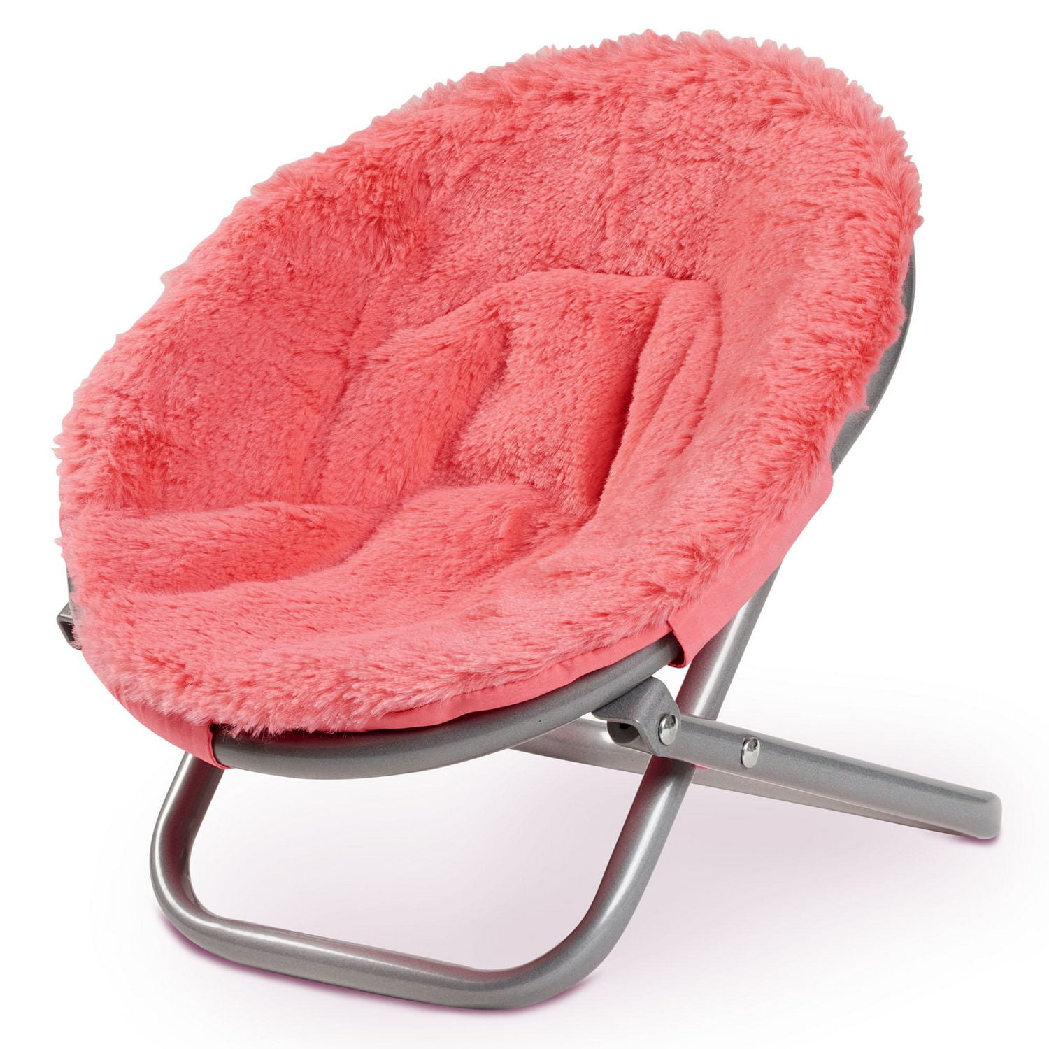 My Life As Fun And Furry Coral Saucer Chair Walmart Canada