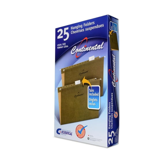Standard Green Legal Size Hanging Folders, Hanging File Folder