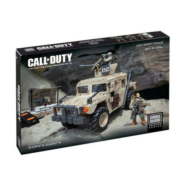 MEGA Bloks - Call of Duty® - Base d'artillerie de véhicule blindé léger (6817)