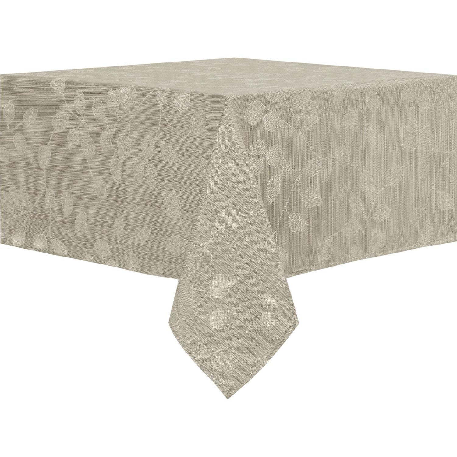 Safdie & Co. Tablecloth Jacquard Taupe Walmart Canada