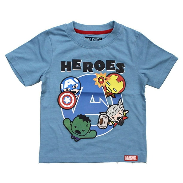 T-Shirt imprimé Avengers pour toute-petite garçon