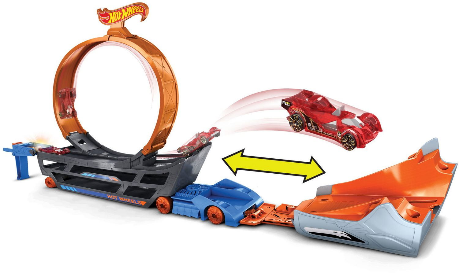 Hot wheels stunt 2024 and go truck