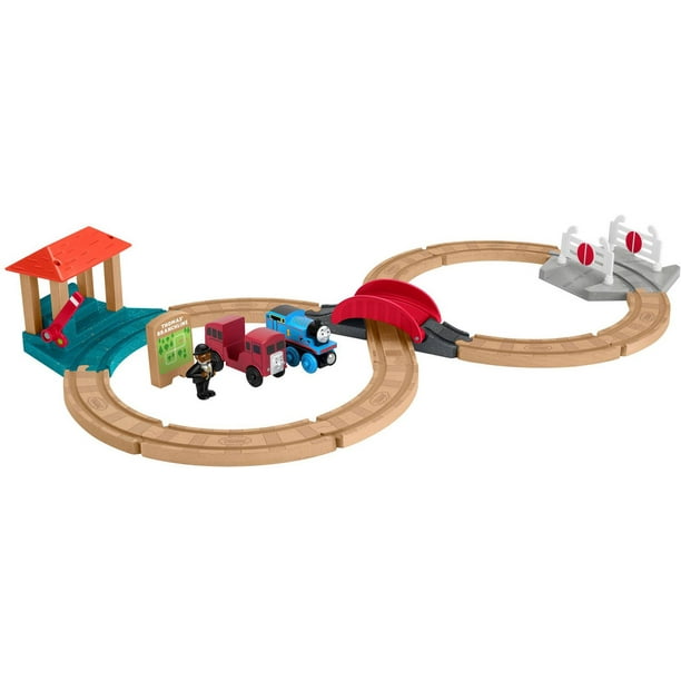 Seau Piste 2-en-1 Thomas Et Ses Amis – 34 Sections De Piste, Coffret Extension Pour Trains Métal Et Motorisés, Dès 3 Ans