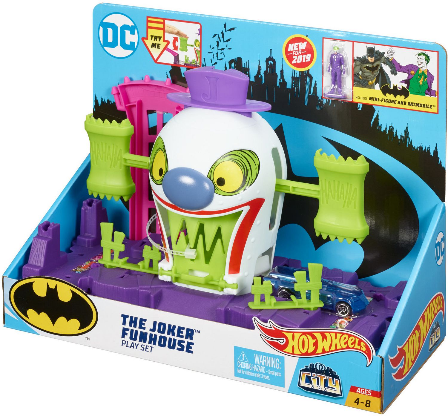 hot wheels joker playset