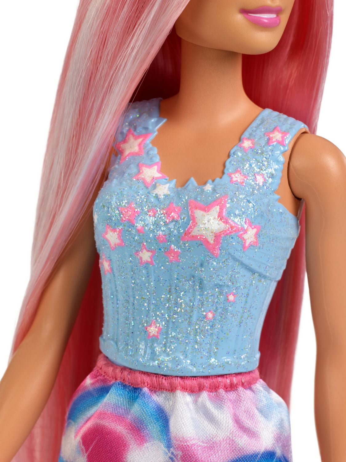 Barbie Dreamtopia Poupee Princesse cheveux roses Walmart