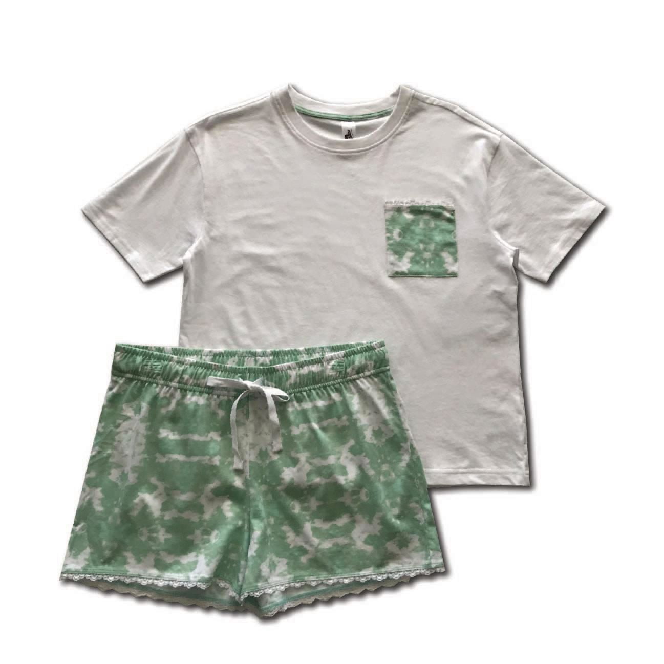 Ladies Under Disguise two piece pajama short set