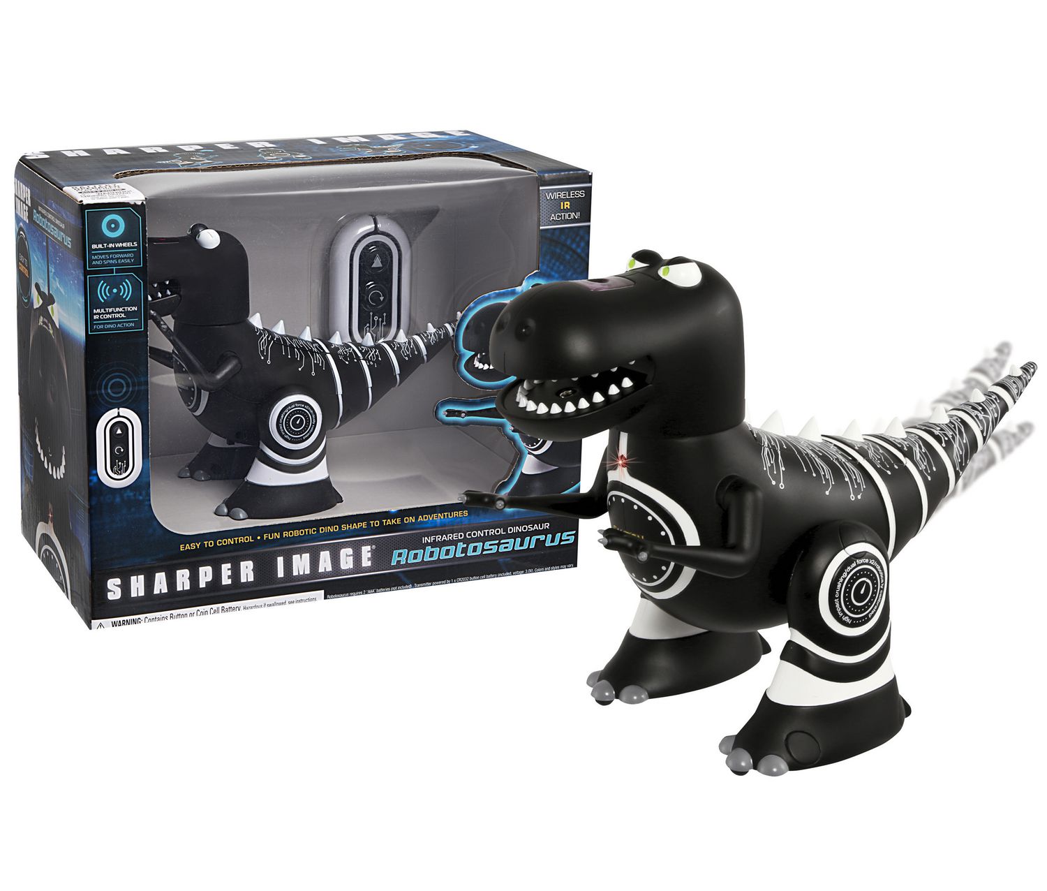 Sharper Image Infrared Wireless Control Robotic Dinosaur Robotosaurus for sale online 