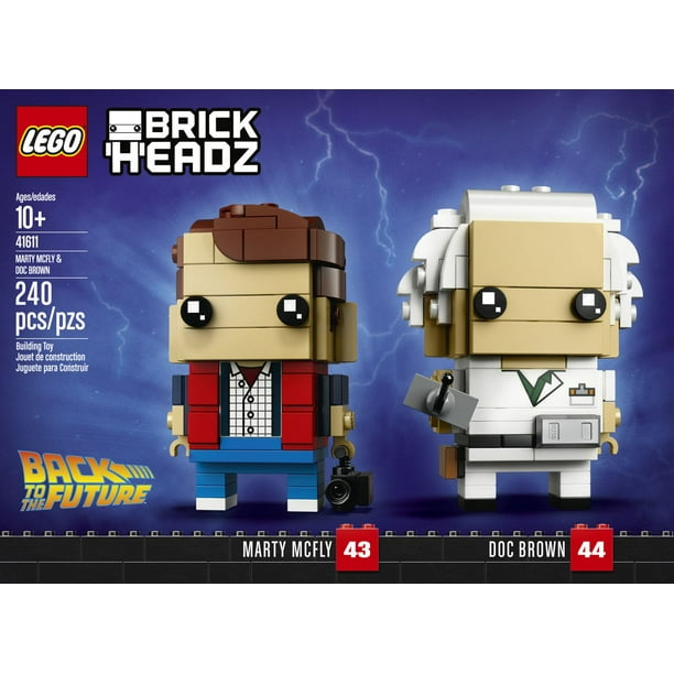 Marty McFly & Doc Brown 41611, BrickHeadz