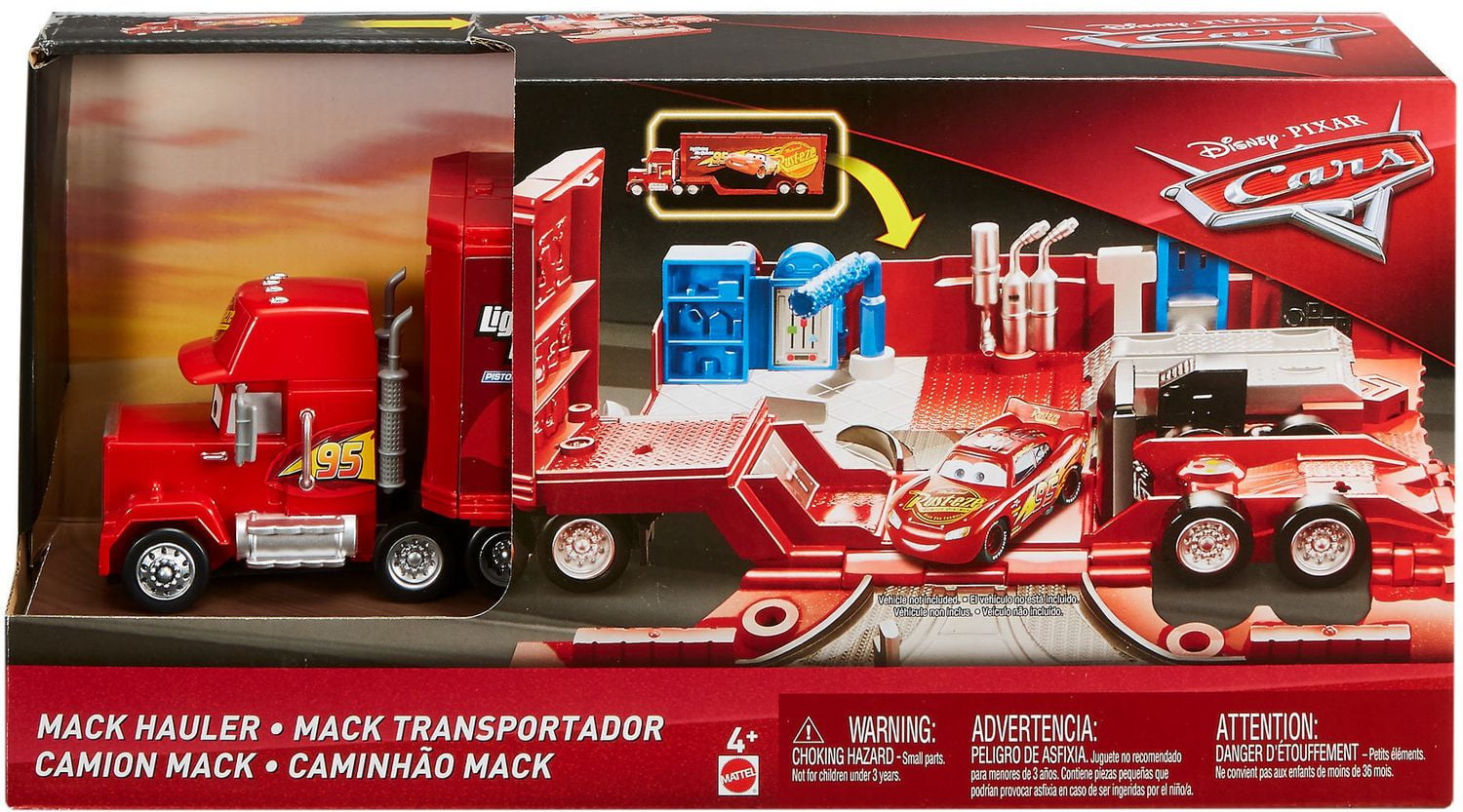 Disney Pixar Cars Mack Hauler Walmart