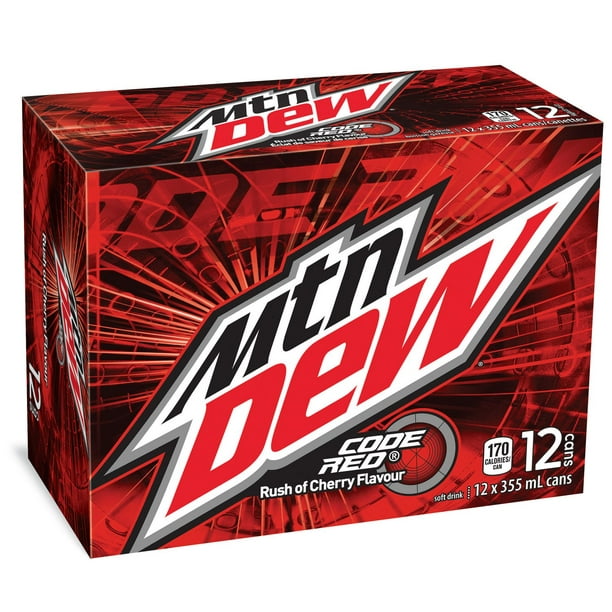 Mountain Dew Code Red - Walmart.ca