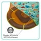 SwimSchool BabyBoat en tissu avec siège réglable et 2 jouets, dinosaures bleus – image 5 sur 8