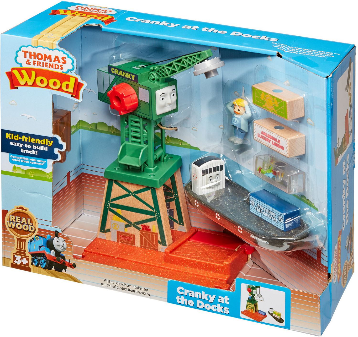 trackmaster cranky at the docks