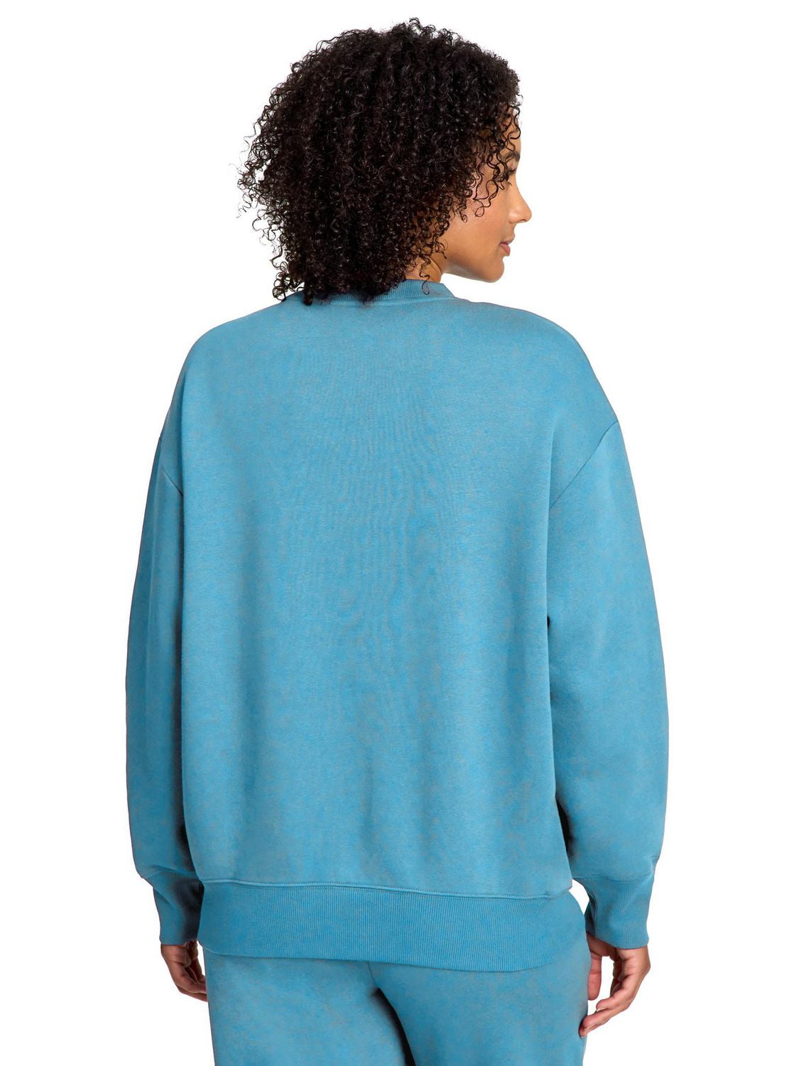 Reebok sweat à capuche ras du cou surdimensionné Weekender pour femme Tailles XS-2XL