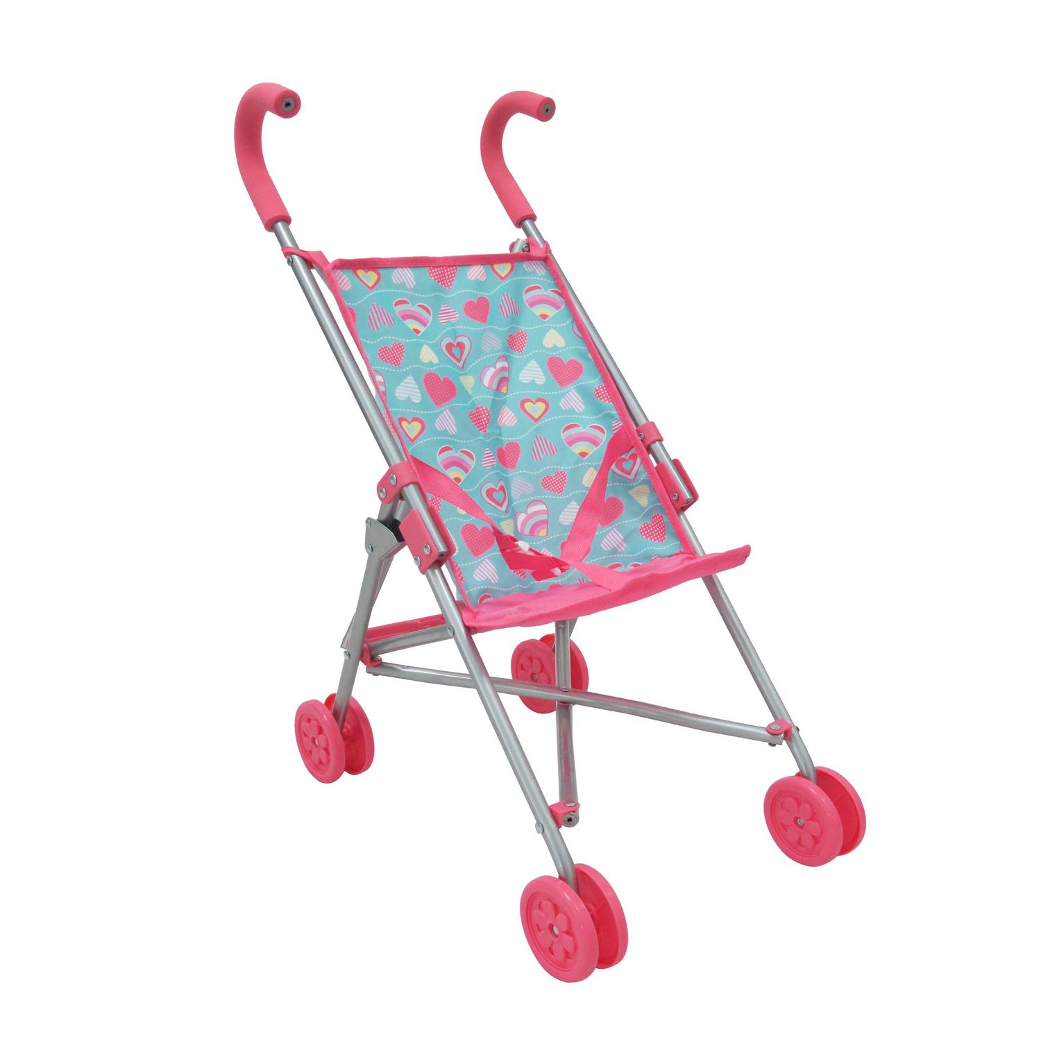 blue baby stroller toy