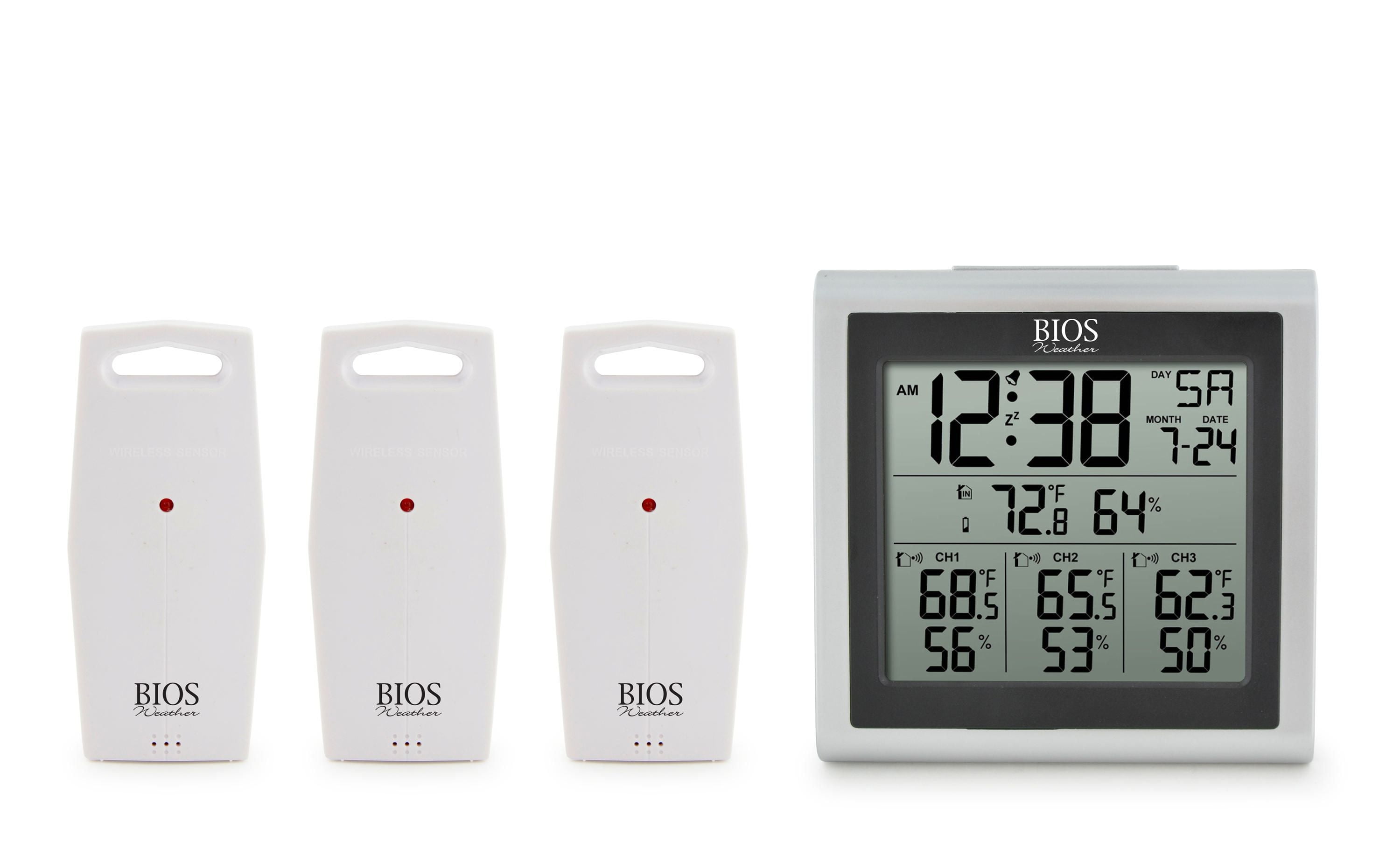 Digital indoor/outdoor thermometer w 3 sensors Walmart Canada