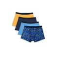 thumbnail image 1 of Boys' Breathable Micro-Mesh Assorted Short Leg Boxer Brief, 4 Pack, 1 of 4