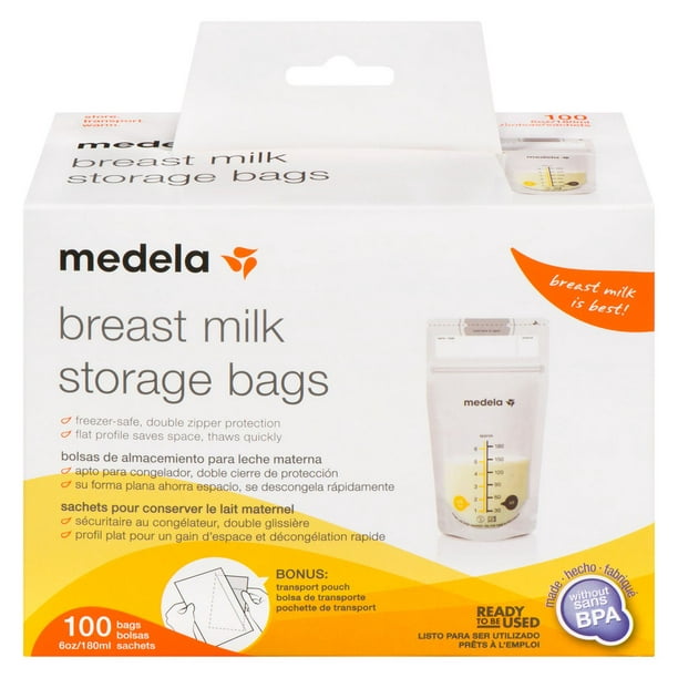 Sacs de conservation pour lait maternel 100 Sacs conservation lait