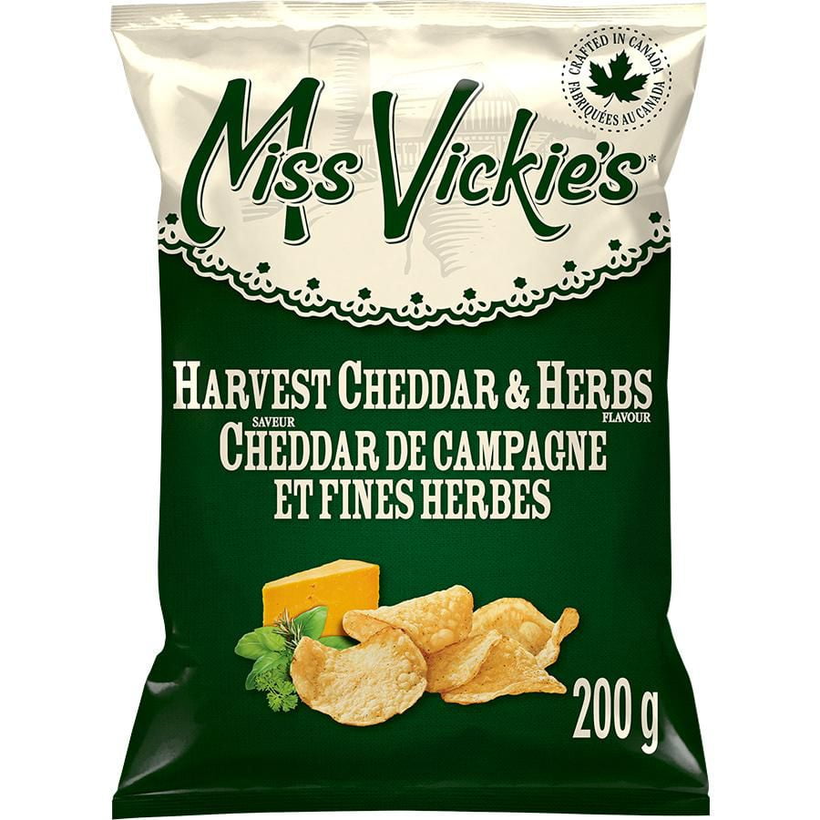 Miss Vickie's Harvest Cheddar & Herbs Kettle Cooked Potato Chips