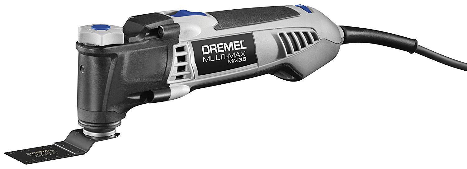 Dremel MM35-01 Multi-Max 3.5-Amp Oscillating Tool Kit with Innovative  Quick-Change Interface and 12 Accessories