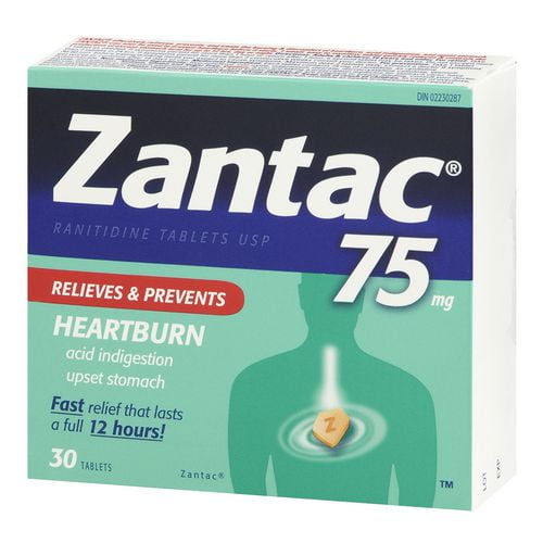 ZANTAC 75 Tablets 30's at Walmart.ca | Walmart Canada