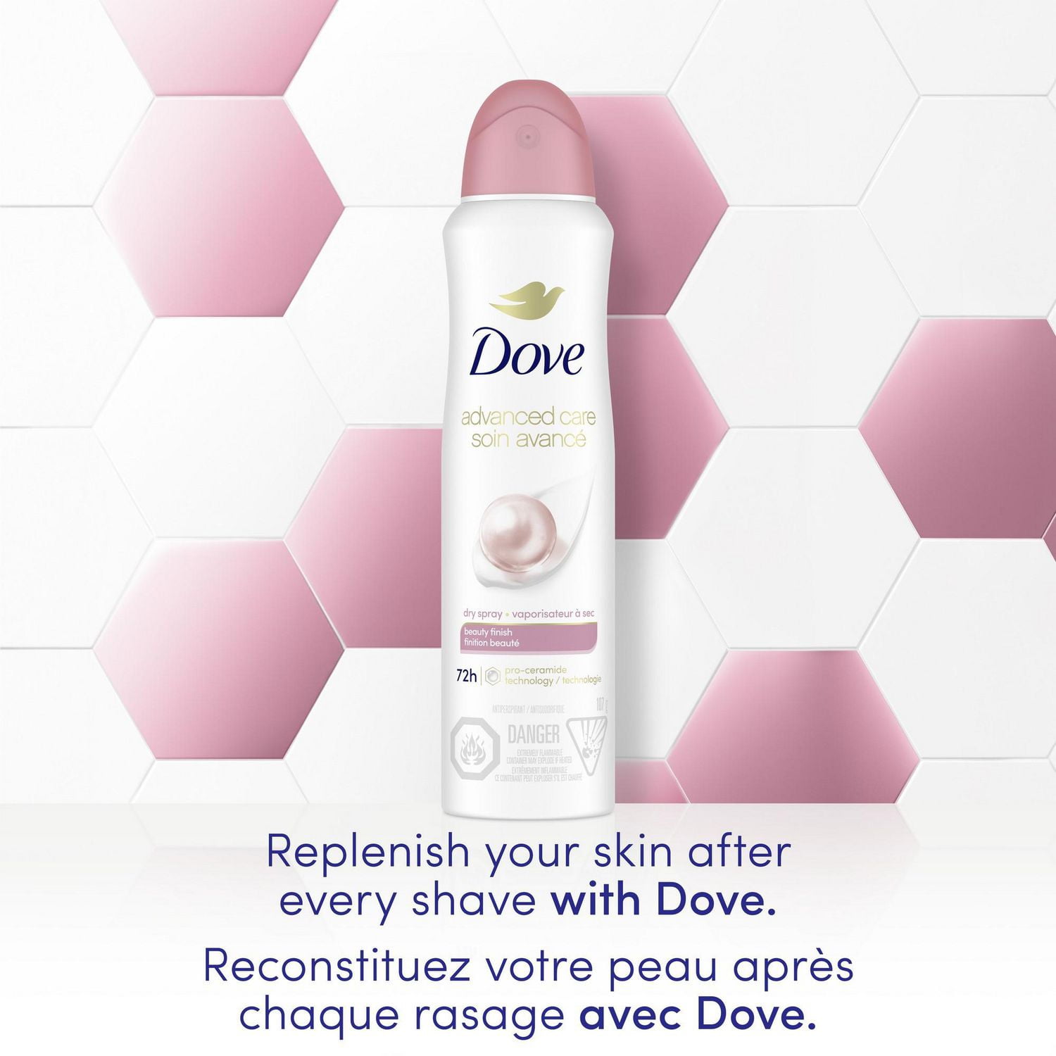 Dove women's spray deodorant hot sale