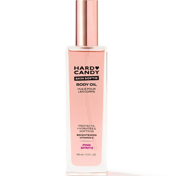 Hard Candy Body Oil, Pink Spritz, Skin Softie, Hydrating, Body Oil 100 mL