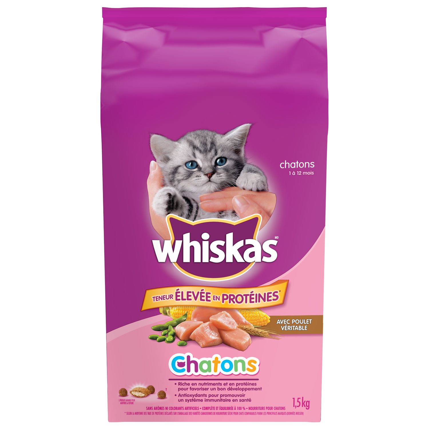 Nourriture Whiskas 1 5 Kg Pour Chatons Walmart Canada