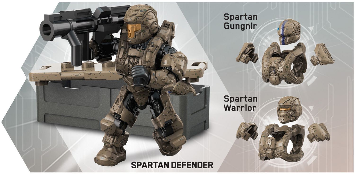 MEGA BLOKS HALO Spartan Armor Customizer Pack - Walmart.ca
