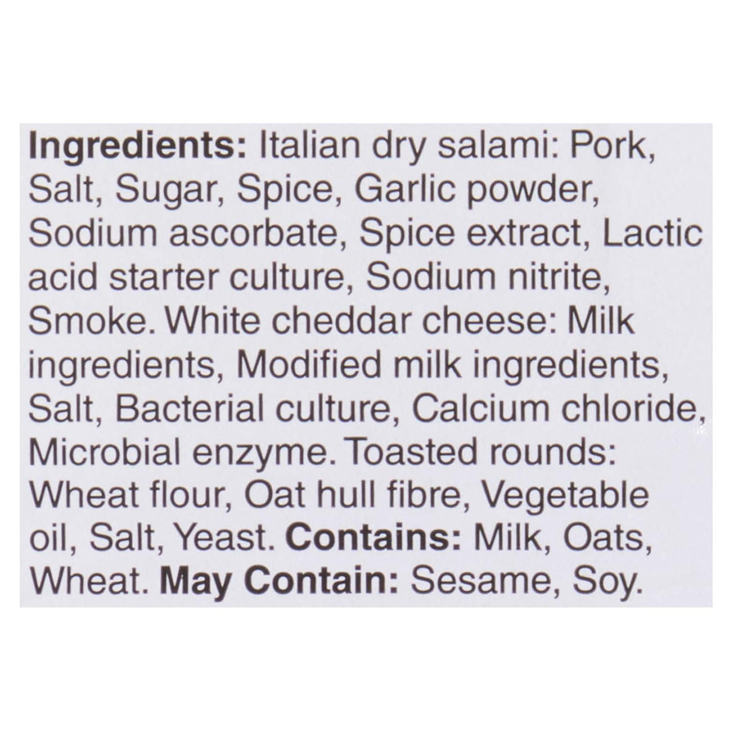 Schneiders Dry Cured Italian Dry Salami Snack Kit, 75 g