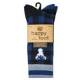 thumbnail image 2 of Happy Foot by McGregor 2 Pair Buffalo Check Crew, 2 of 2