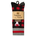 thumbnail image 2 of Happy Foot by McGregor 2 Pair Buffalo Check Crew, 2 of 2