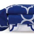 thumbnail image 2 of Ensemble de draps imprimées 4 pièces Holbrooke Bleu, 2 of 2