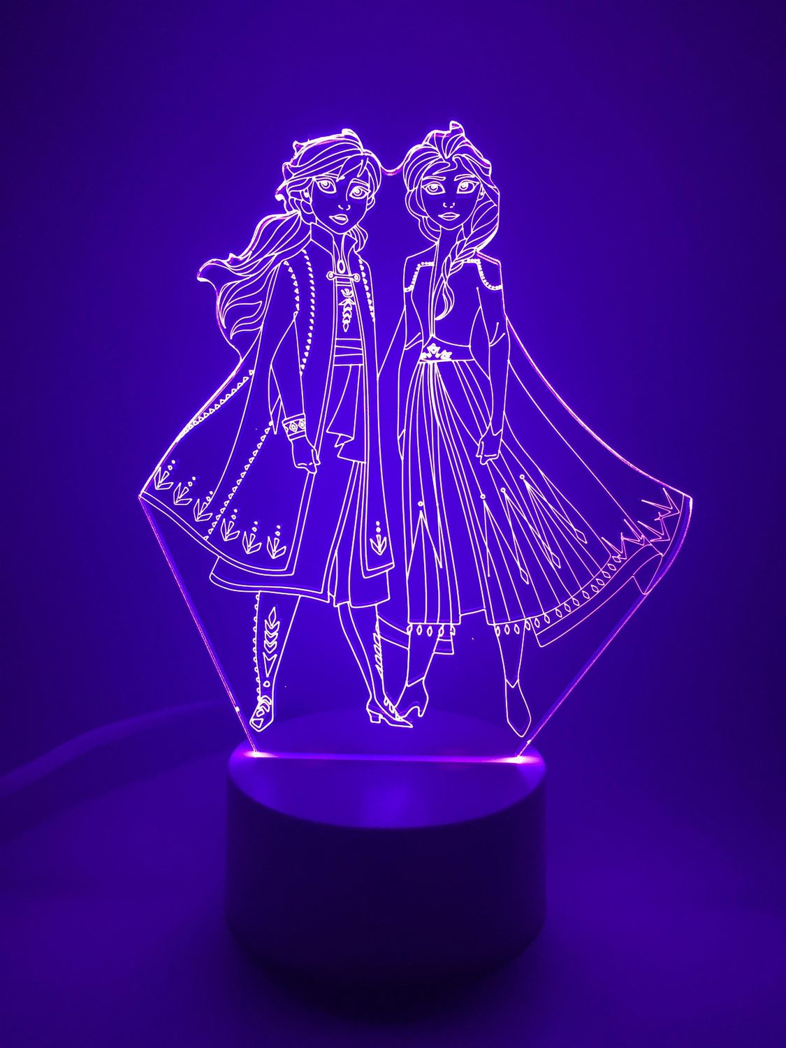 disney frozen 2 sisters led light