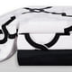 Ensemble de draps imprimées 4 pièces Tesla Blanc – image 2 sur 3