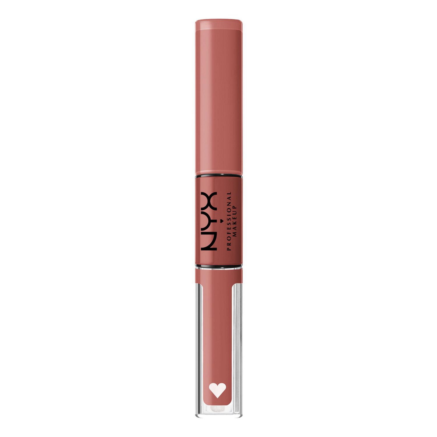 NYX PROFESSIONAL MAKEUP, Shine Loud, High shine lip colour, 16HR wear,  Vegan Formula - BORN TO HUSTLE (Muted Rose), 16h loud shine lip colour 