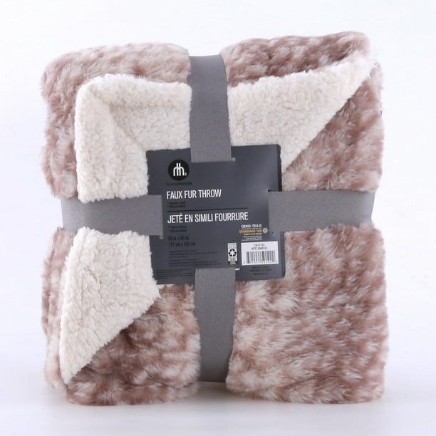 FAUX FUR THROW Walmart.ca