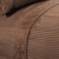 thumbnail image 2 of Ensemble de draps à 4 morceaux brodées Millano Chocolat, 2 of 2