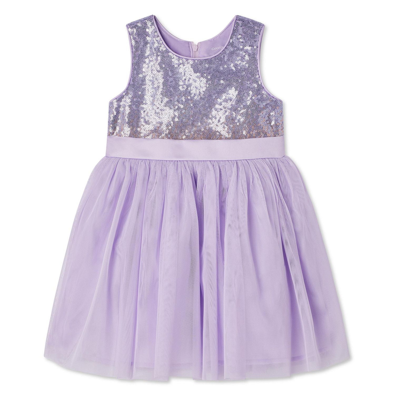 George Toddler Girls Sequin Dress Walmart