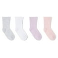 thumbnail image 1 of George Baby Girls' Rib Crew Socks 8-Pack, 1 of 1