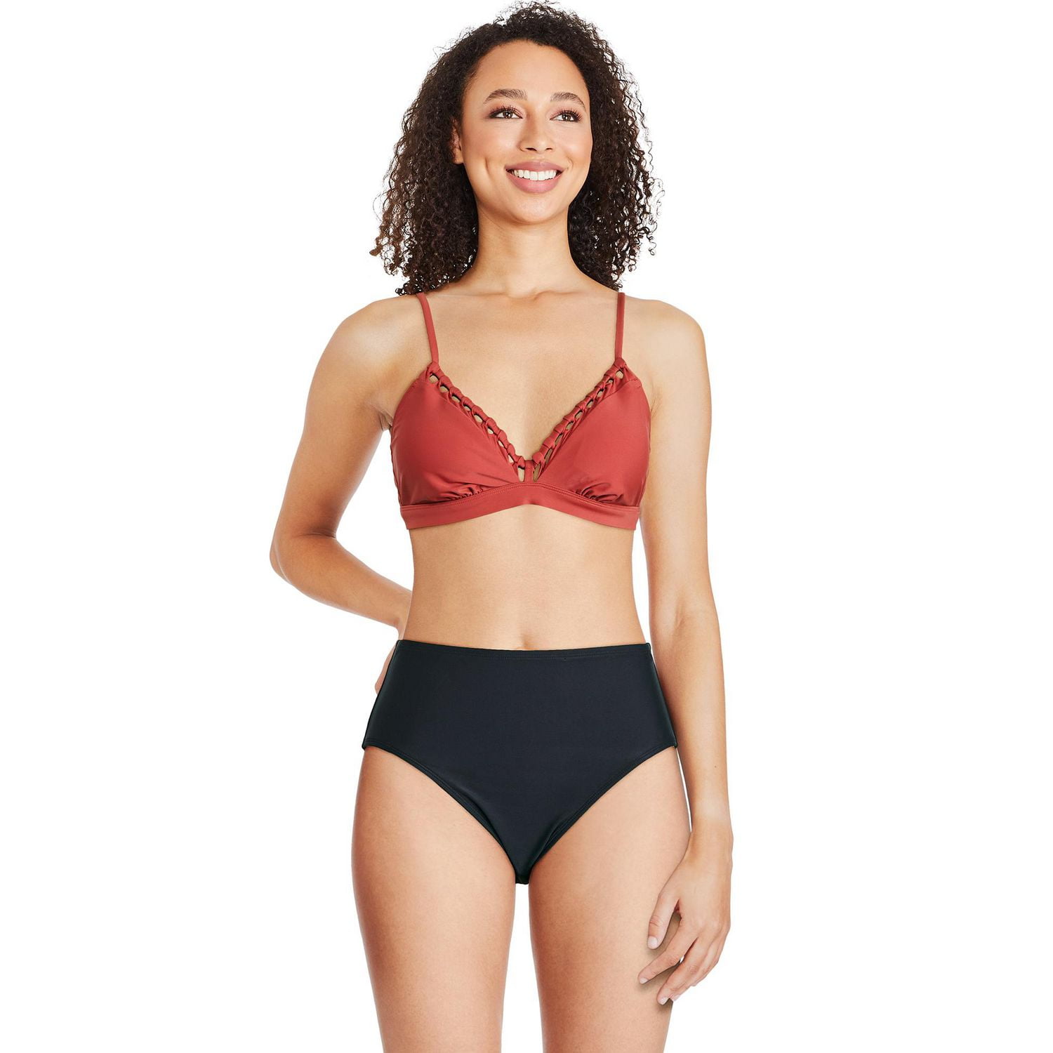 George Women's Ladder Edge Bikini Top