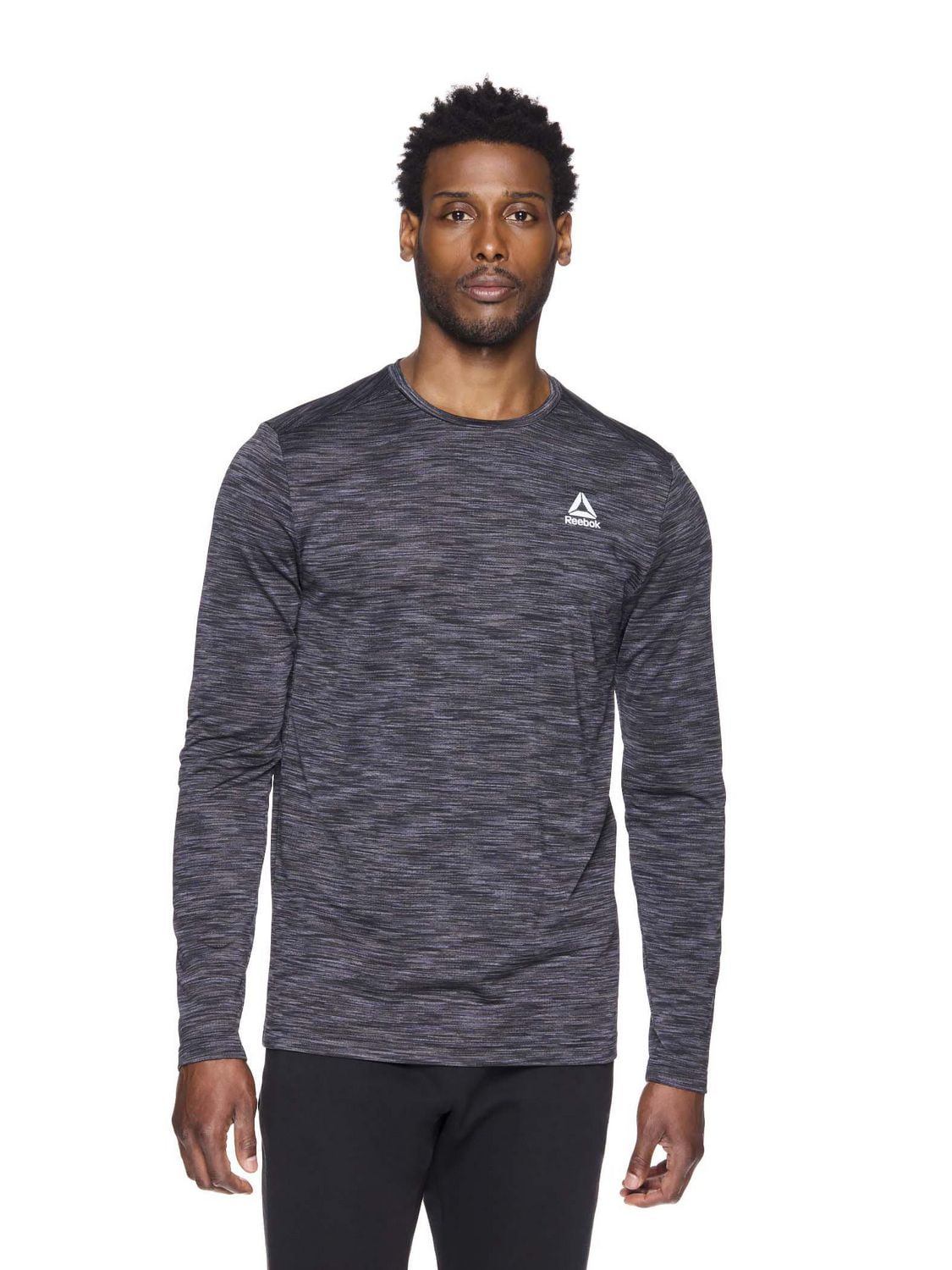 Reebok Men's Stride Performance Long Sleeve Shirt, Sizes S-2XL