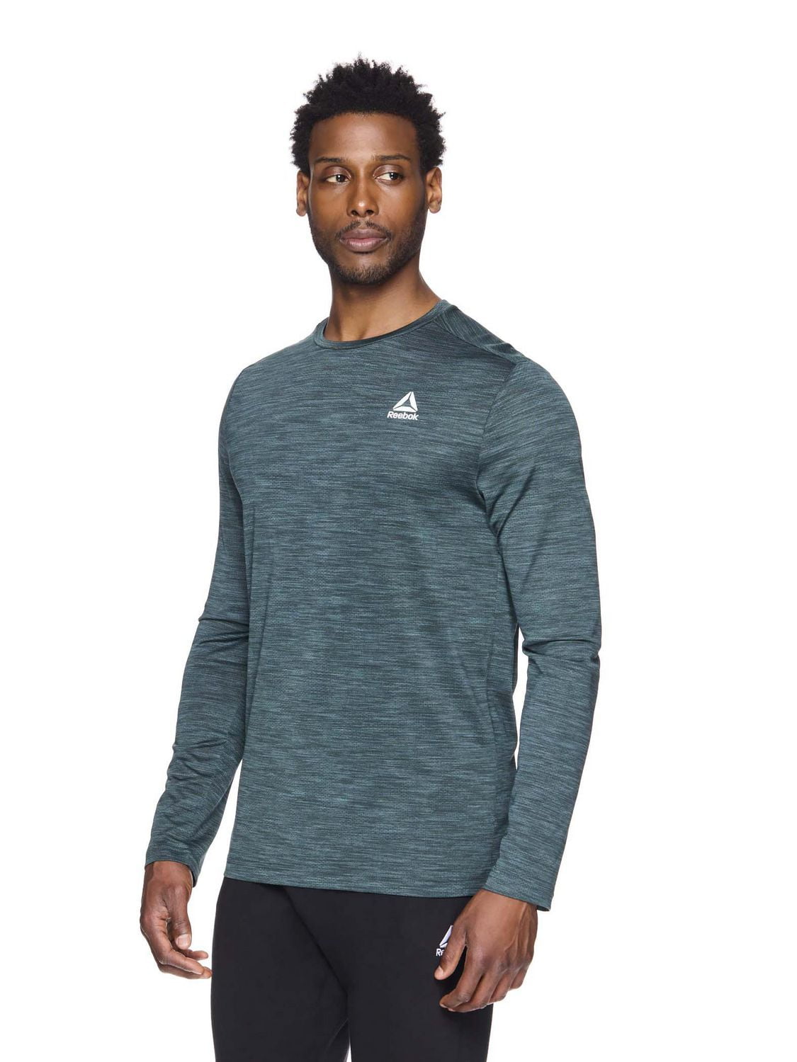 Reebok Men's Stride Performance Long Sleeve Shirt, Sizes S-2XL