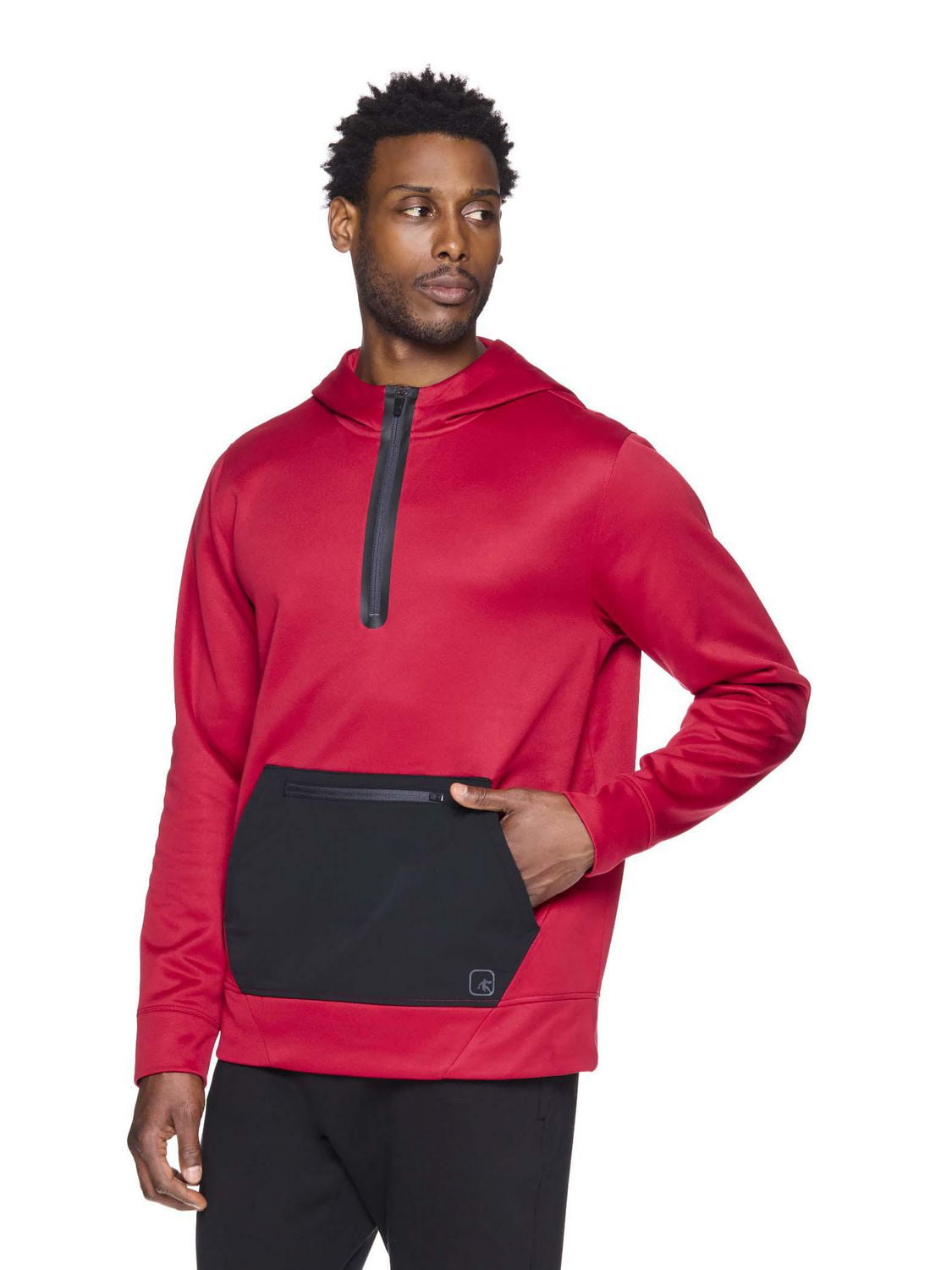 Sweat à capuche demi-zip Breakaway AND1 pour homme
