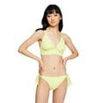 thumbnail image 1 of No Boundaries Women's Front Tie Bikini Top, 1 of 6