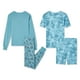Pyjama 4 pièces en tissu côtelé George pour garçons – image 2 sur 2