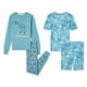 Pyjama 4 pièces en tissu côtelé George pour garçons – image 1 sur 2