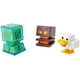 Minecraft – Coffret de 3 figurines de collection – Poulet, Creeper électrifié et Cube magmatique – Série 2 – image 4 sur 6