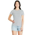thumbnail image 1 of George Women's Short Sleeve Rib Tee, 1 of 6