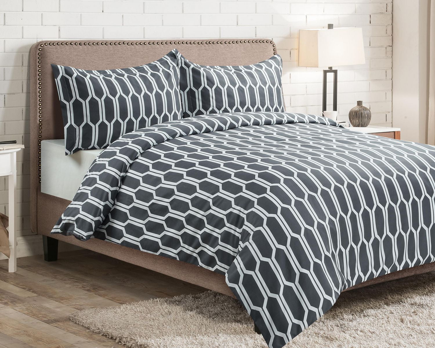 Millano Wilton 3 Piece Duvet Cover Set Walmart Canada